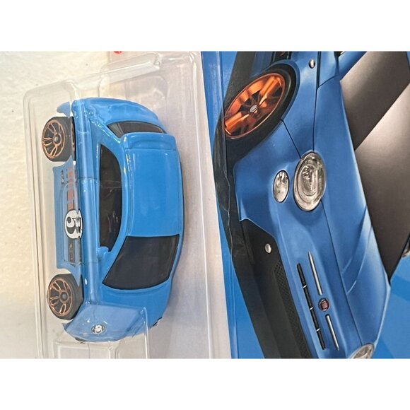 Hot Wheels Fiat 500e Compact Kings 2024 Blue Electric Diecast Car NOC - Picture 4 of 6